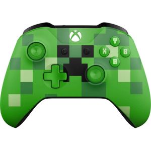 Microsoft Xbox One S Wireless Controller Minecraft Creeper Б.У.