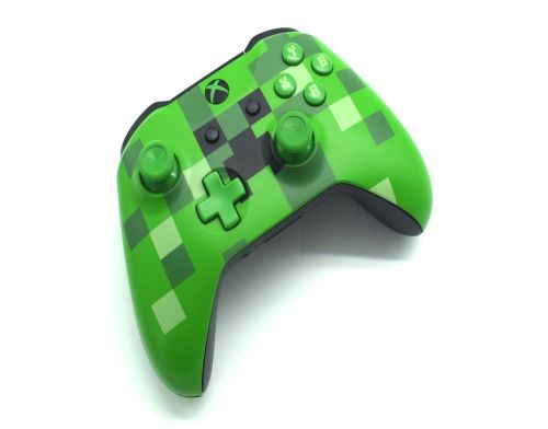 Microsoft Xbox One S Wireless Controller Minecraft Creeper Б.У. фото №3