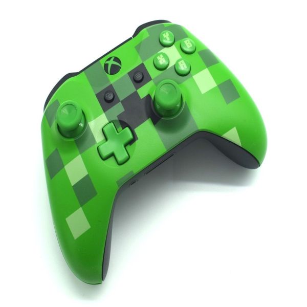 Microsoft Xbox One S Wireless Controller Minecraft Creeper Б.У. фото №3