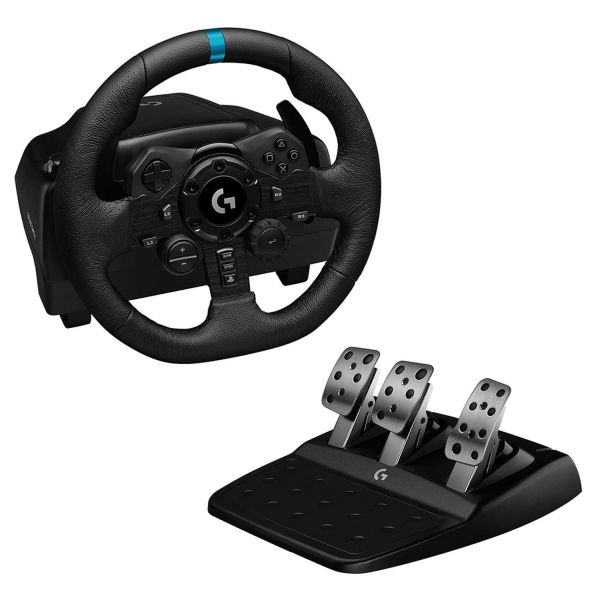 Руль + педалі Logitech G923 PS4/PC (941-000149) Вживаний фото №3