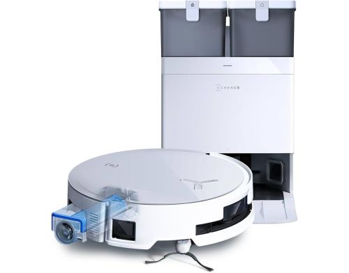 Робот-пылесос с влажной уборкой ECOVACS Deebot X8 Omni White фото №3
