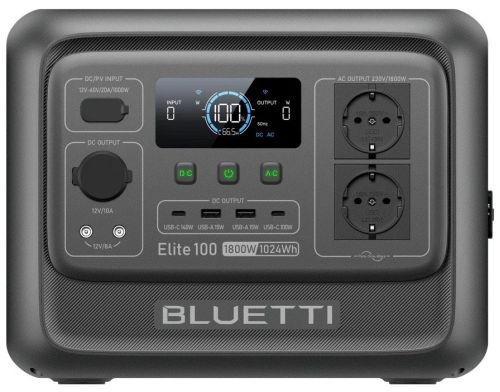 Зарядна станція BLUETTI Elite 100 V2 (P-EL100V2-EU-GY-BL-010) фото №3