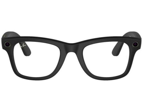 Смарт-очки Ray-Ban | Meta Wayfarer [Gen 2] Standard Matte Black Frame / Clear Lenses (RW4012 601SSB 50-22) фото №3