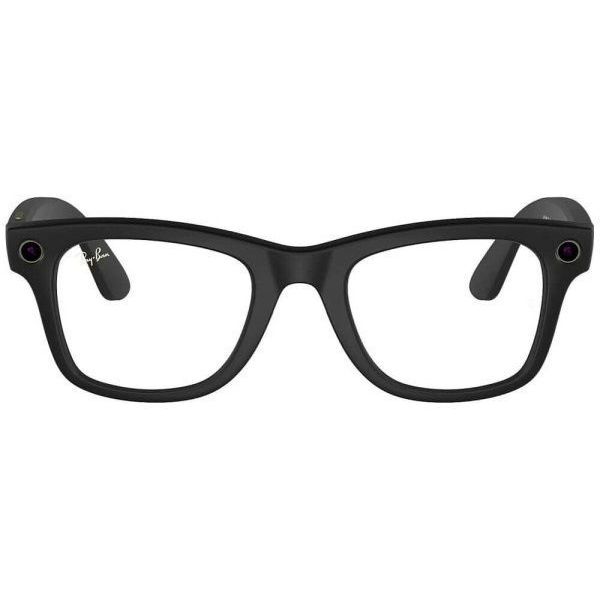 Смарт-очки Ray-Ban | Meta Wayfarer [Gen 2] Standard Matte Black Frame / Clear Lenses (RW4012 601SSB 50-22) фото №3