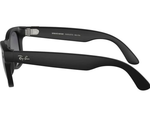 Смарт-очки Ray-Ban | Meta Wayfarer [Gen 2] Standard Matte Black Frame / Gradient Graphite Lenses (RW4012 601ST3 50-22) фото №2
