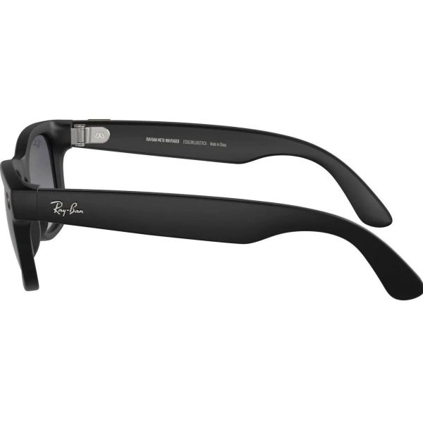 Смарт-очки Ray-Ban | Meta Wayfarer [Gen 2] Standard Matte Black Frame / Gradient Graphite Lenses (RW4012 601ST3 50-22) фото №2