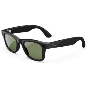 Смарт-очки Ray-Ban | Meta Wayfarer [Gen 2] Large Shiny Black Frame / G-15 Green Lenses (RW4012 601/71 53-22)