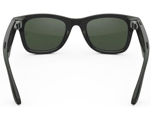 Смарт-очки Ray-Ban Meta Wayfarer Gen2 Stand.Shiny Black Frame/Clear to Graphite Green Transit.Lens. RW4012 601/1M 50-22 фото №2