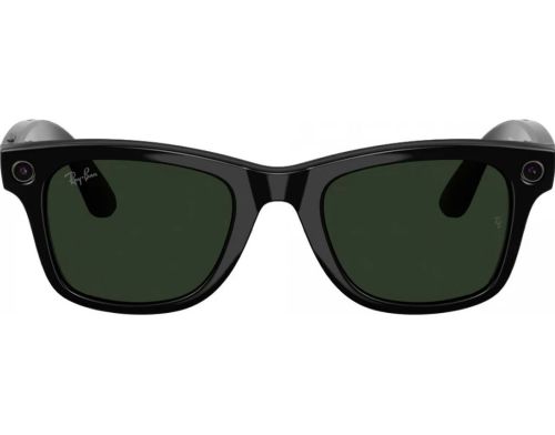 Смарт-очки Ray-Ban Meta Wayfarer Gen2 Stand.Shiny Black Frame/Clear to Graphite Green Transit.Lens. RW4012 601/1M 50-22 фото №3