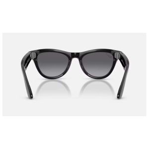 Смарт-очки Ray-Ban Meta Skyler Gen 2 Standard Shiny Black Frame / Gradient Graphite Lenses (RW4014 601/T3 52-20)