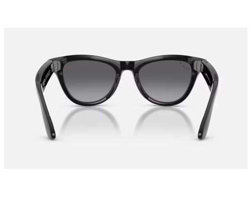 Смарт-очки Ray-Ban Meta Skyler Gen 2 Standard Shiny Black Frame / Gradient Graphite Lenses (RW4014 601/T3 52-20) фото №2