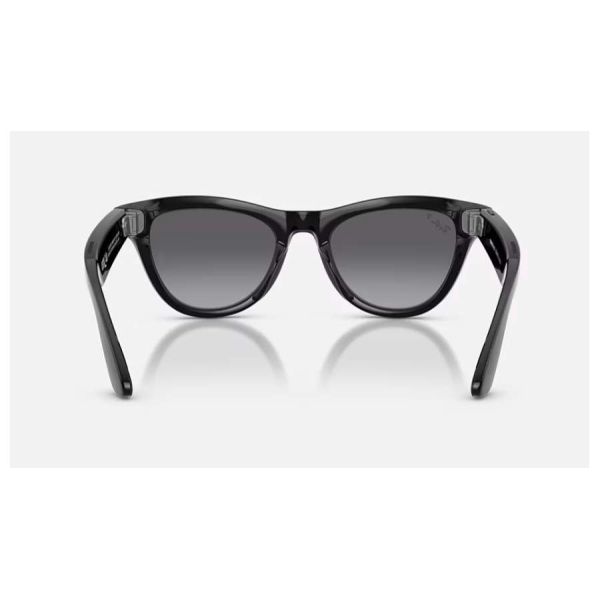 Смарт-очки Ray-Ban Meta Skyler Gen 2 Standard Shiny Black Frame / Gradient Graphite Lenses (RW4014 601/T3 52-20) фото №2