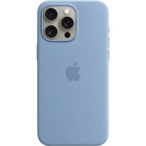 Чохол для смартфона Apple iPhone 15 Pro Max Silicone Case with MagSafe - Winter Blue (MT1Y3)