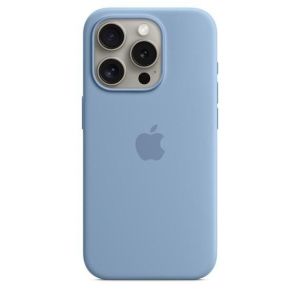 Чохол для смартфона Apple iPhone 15 Pro Silicone Case with MagSafe - Winter Blue (MT1L3)