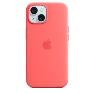 Чохол для смартфона Apple iPhone 15 Silicone Case with MagSafe - Guava (MT0V3)