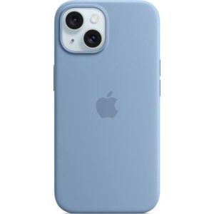 Чохол для смартфона Apple iPhone 15 Silicone Case with MagSafe - Winter Blue (MT0Y3)