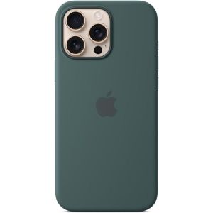 Apple iPhone 16 Pro Max Silicone Case with MagSafe - Lake Green (MA7V4)