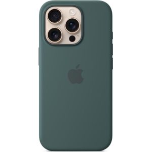 Apple iPhone 16 Pro Silicone Case with MagSafe - Lake Green (MYYR3)