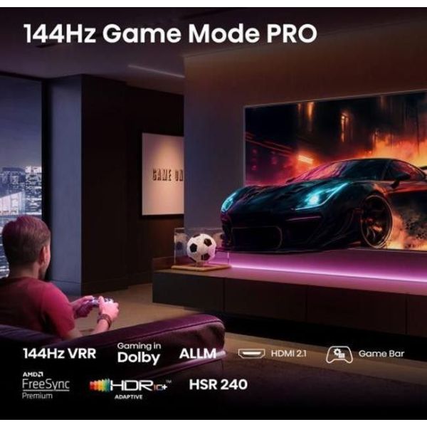 Телевізор Hisense 43E7Q фото №3