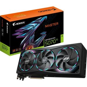 Видеокарта GIGABYTE AORUS GeForce RTX 5070 Ti MASTER 16G (GV-N507TAORUS M-16GD)