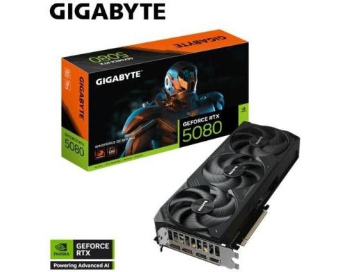 Видеокарта GIGABYTE GeForce RTX 5080 WINDFORCE OC SFF 16G (GV-N5080WF3OC-16GD) фото №2