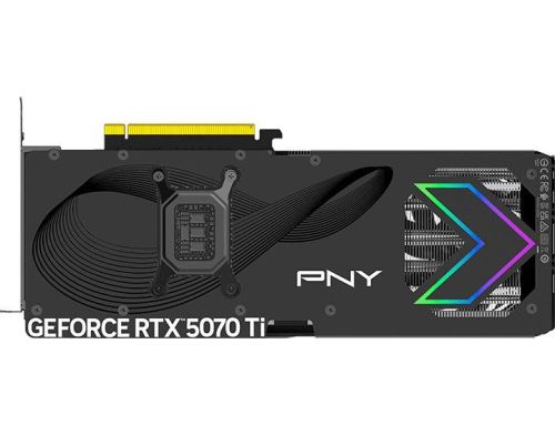 Видеокарта PNY GeForce RTX 5070 Ti 16GB ARGB OC Overclocked Triple Fan (VCG5070T16TFXXPB1-O) фото №3