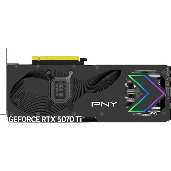 Видеокарта PNY GeForce RTX 5070 Ti 16GB ARGB OC Overclocked Triple Fan (VCG5070T16TFXXPB1-O) фото №3