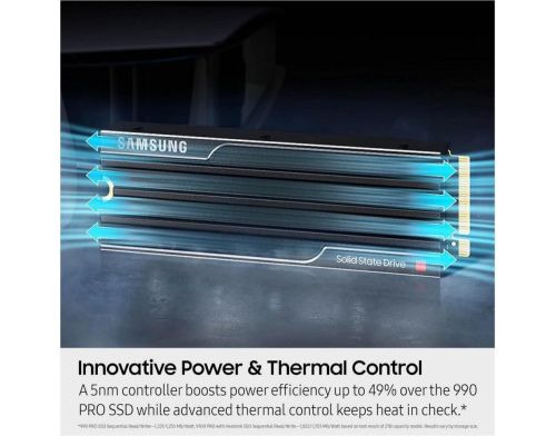 SSD накопитель Samsung 9100 PRO 4 TB with Heatsink (MZ-VAP4T0CW) фото №2