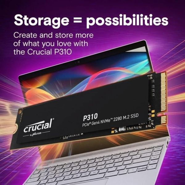SSD накопитель Crucial P310 4 TB (CT4000P310SSD8) фото №3