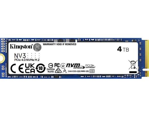 SSD накопитель Kingston NV3 4 TB (SNV3S/4000G) фото №2