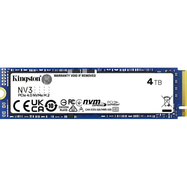 SSD накопитель Kingston NV3 4 TB (SNV3S/4000G) фото №2