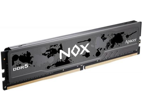 Оперативная память DDR5 32 Gb (5600 MHz) (Kit 16 Gb x 2) Apacer NOX (AH5U32G56C522MBAA-2) фото №2