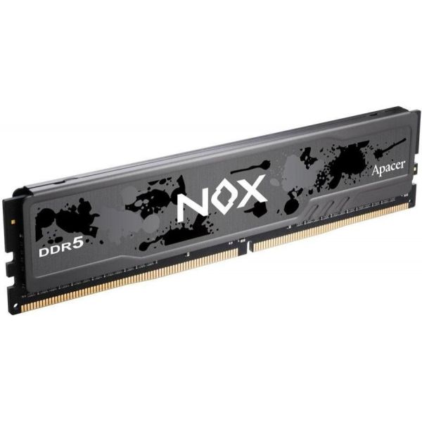 Оперативная память DDR5 32 Gb (5600 MHz) (Kit 16 Gb x 2) Apacer NOX (AH5U32G56C522MBAA-2) фото №2