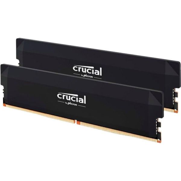Оперативная память DDR5 32 Gb (6400 MHz) (Kit 16 Gb x 2) Crucial Pro Overclocking (CP2K16G64C38U5B) фото №2
