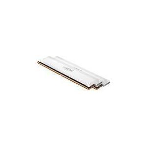 Оперативная память DDR5 32 Gb (6400 MHz) (Kit 16 Gb x 2) Crucial Pro White (CP2K16G64C38U5W)