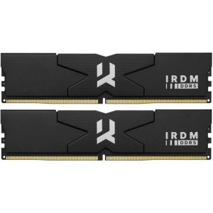 Оперативная память DDR5 32 Gb (6400 MHz) (Kit 16 Gb x 2) GOODRAM IRDM Black (IR-6400D564L32S/32GDC)