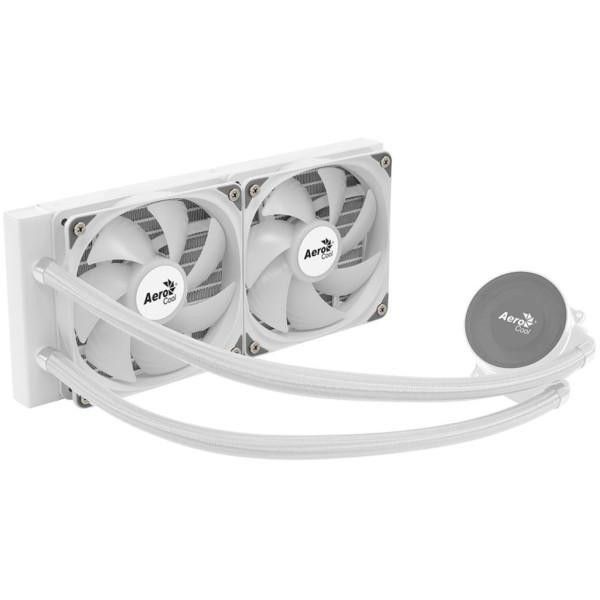 Система водяного охлаждения AeroCool Oasis L240 White (ACLA-OA24117.21) фото №3