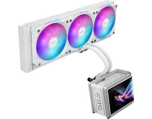 Водяное охлаждение ASUS ROG Ryuo IV SLC 360 ARGB White Edition (90RC0152-B0EAY0) фото №3