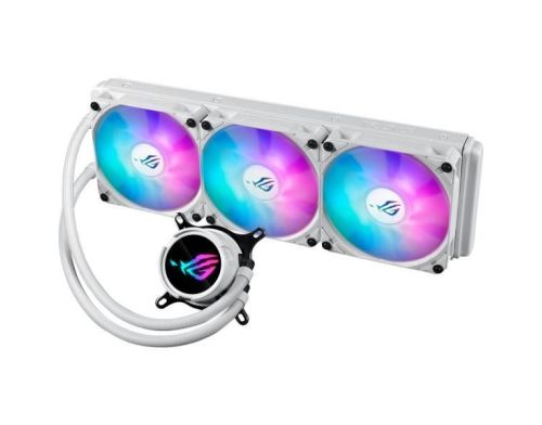 Система водяного охлаждения ASUS ROG Strix LC III 360 ARGB White Edition (90RC00T2-M0UAY0) фото №2