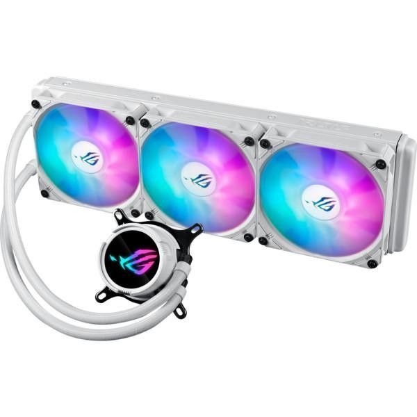 Система водяного охлаждения ASUS ROG Strix LC III 360 ARGB White Edition (90RC00T2-M0UAY0) фото №2