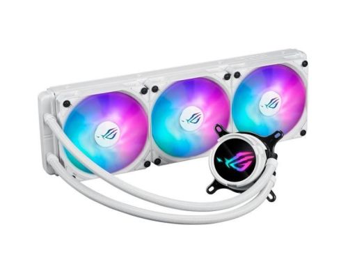 Система водяного охлаждения ASUS ROG Strix LC III 360 ARGB White Edition (90RC00T2-M0UAY0) фото №3