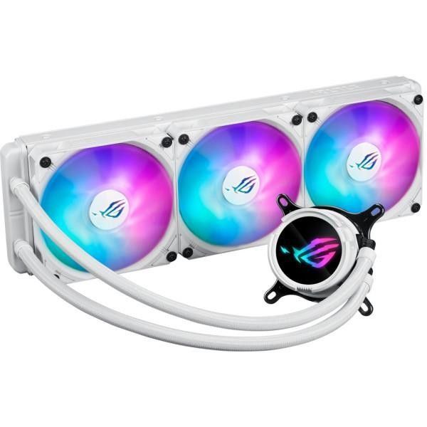 Система водяного охлаждения ASUS ROG Strix LC III 360 ARGB White Edition (90RC00T2-M0UAY0) фото №3
