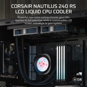 Система водяного охлаждения Corsair Nautilus 240 RS LCD (CW-9061031-WW)