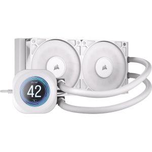Система водяного охлаждения Corsair Nautilus 240 RS LCD White (CW-9061032-WW)