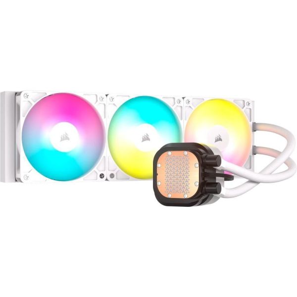 Система водяного охлаждения Corsair Nautilus 360 RS ARGB White (CW-9060095-WW) фото №3
