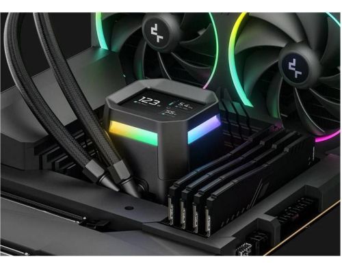 Система водяного охлаждения DeepCool LM360 Black (R-LM360-BKDMMC-1) фото №3
