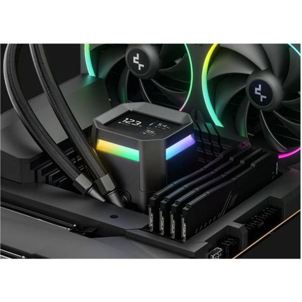 Система водяного охлаждения DeepCool LM360 Black (R-LM360-BKDMMC-1) фото №3