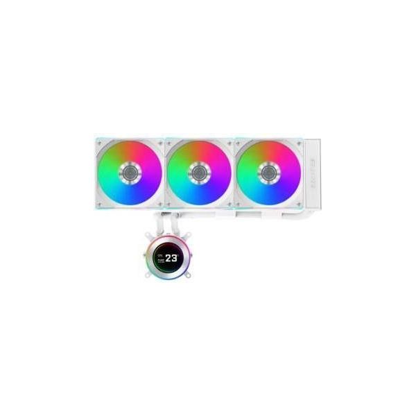 Система водяного охлаждения Lian Li HydroShift II LCD-C 360 Fanless White (G89.GHS2LCD36W.00) фото №3