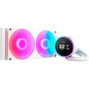 Водяное охлаждение NZXT Kraken Elite 280 RGB White (RL-KR28E-W2)