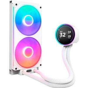 Водяное охлаждение NZXT Kraken Elite 280 RGB White (RL-KR28E-W2)